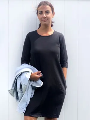 Ethyl Swing Dress Black