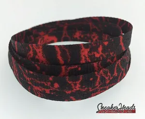 Exclusive RED STORM LE Custom Shoelaces