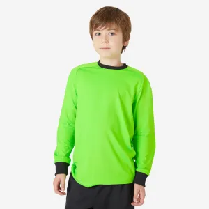F100 Kids' Football Goalkeeper Shirt