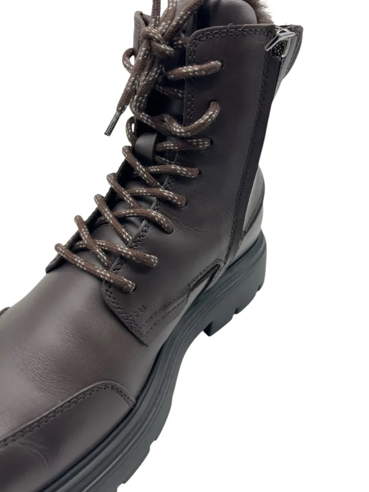 Ferragamo Maxi-Tongue Combat Boots Men's Size 8.5 = 9.5 US