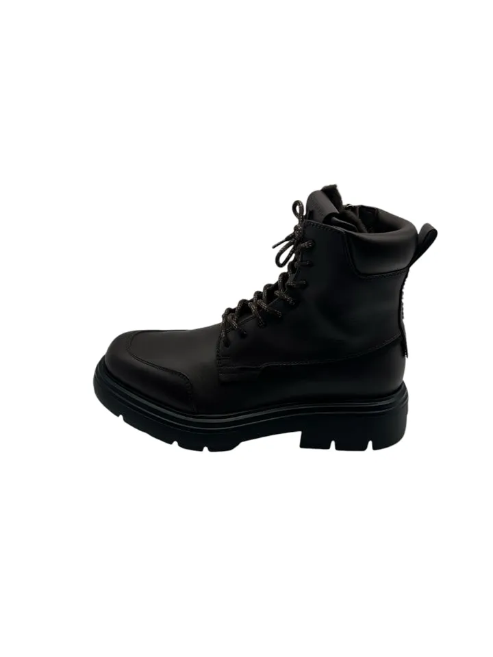 Ferragamo Maxi-Tongue Combat Boots Men's Size 8.5 = 9.5 US