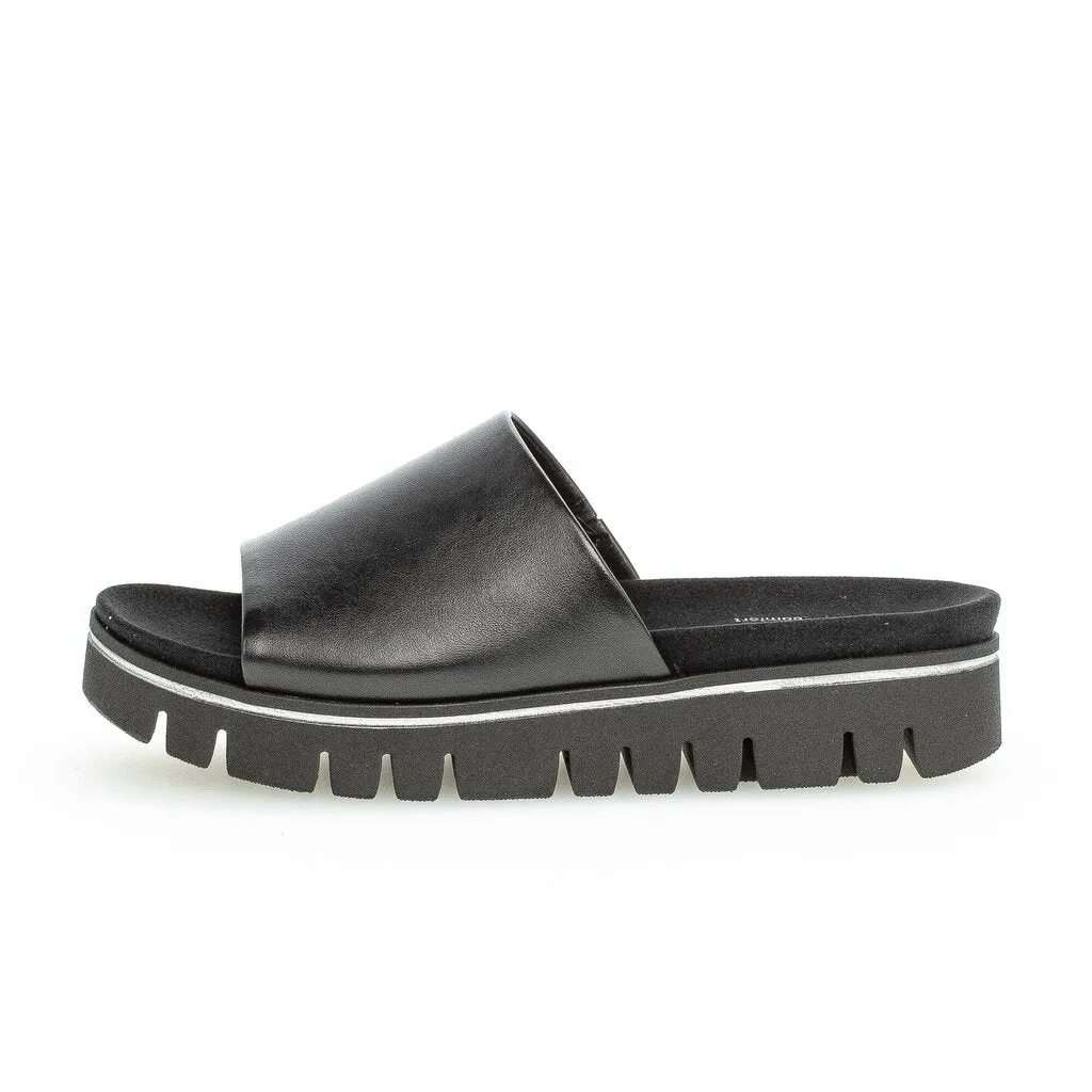 *FINAL SALE*22.880.57 - Black Leather||*VENTE FINALE*22.880.57 - Cuir noir
