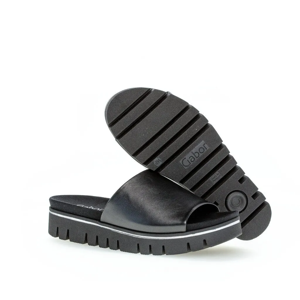 *FINAL SALE*22.880.57 - Black Leather||*VENTE FINALE*22.880.57 - Cuir noir