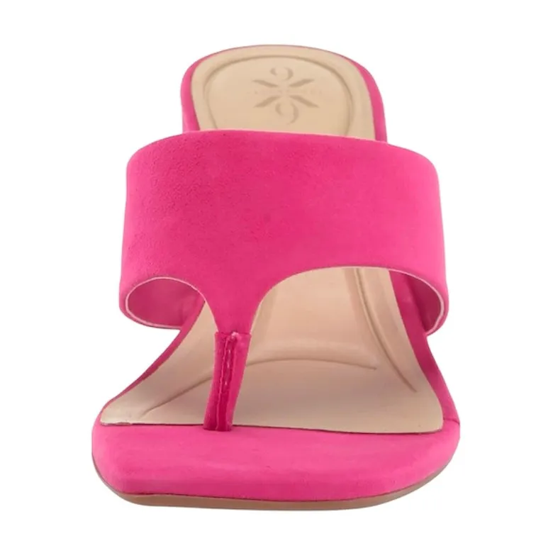 GELINA9X9 Women's Heeled Thong Sandals