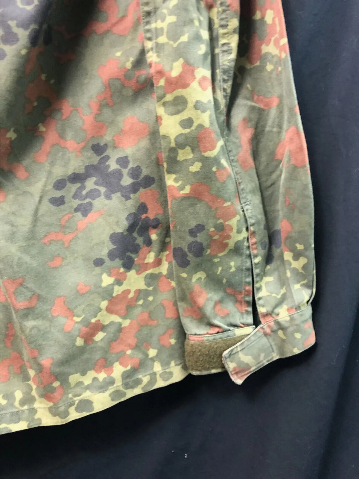 Genuine German Army Issue Flecktarn Camouflaged Combat Jacket Smock - 185/90