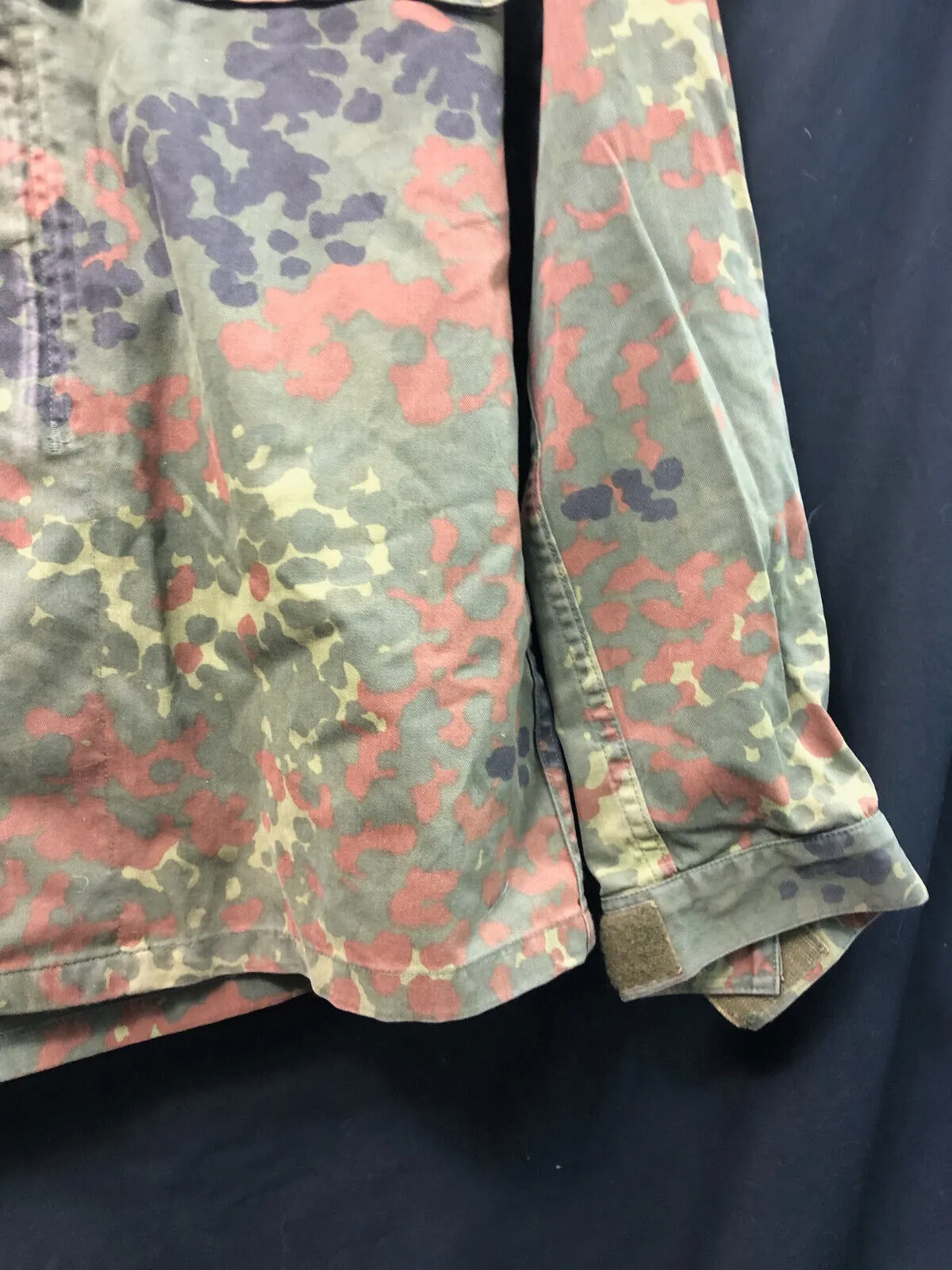 Genuine German Army Issue Flecktarn Camouflaged Combat Jacket Smock - 185/90