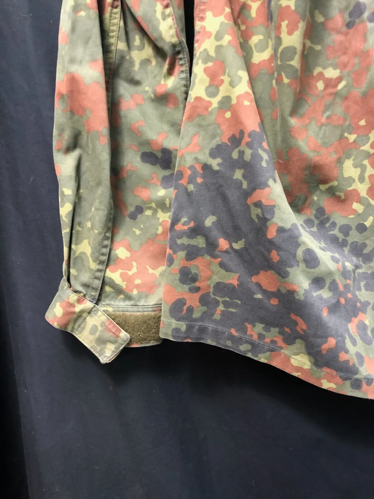 Genuine German Army Issue Flecktarn Camouflaged Combat Jacket Smock - 185/90