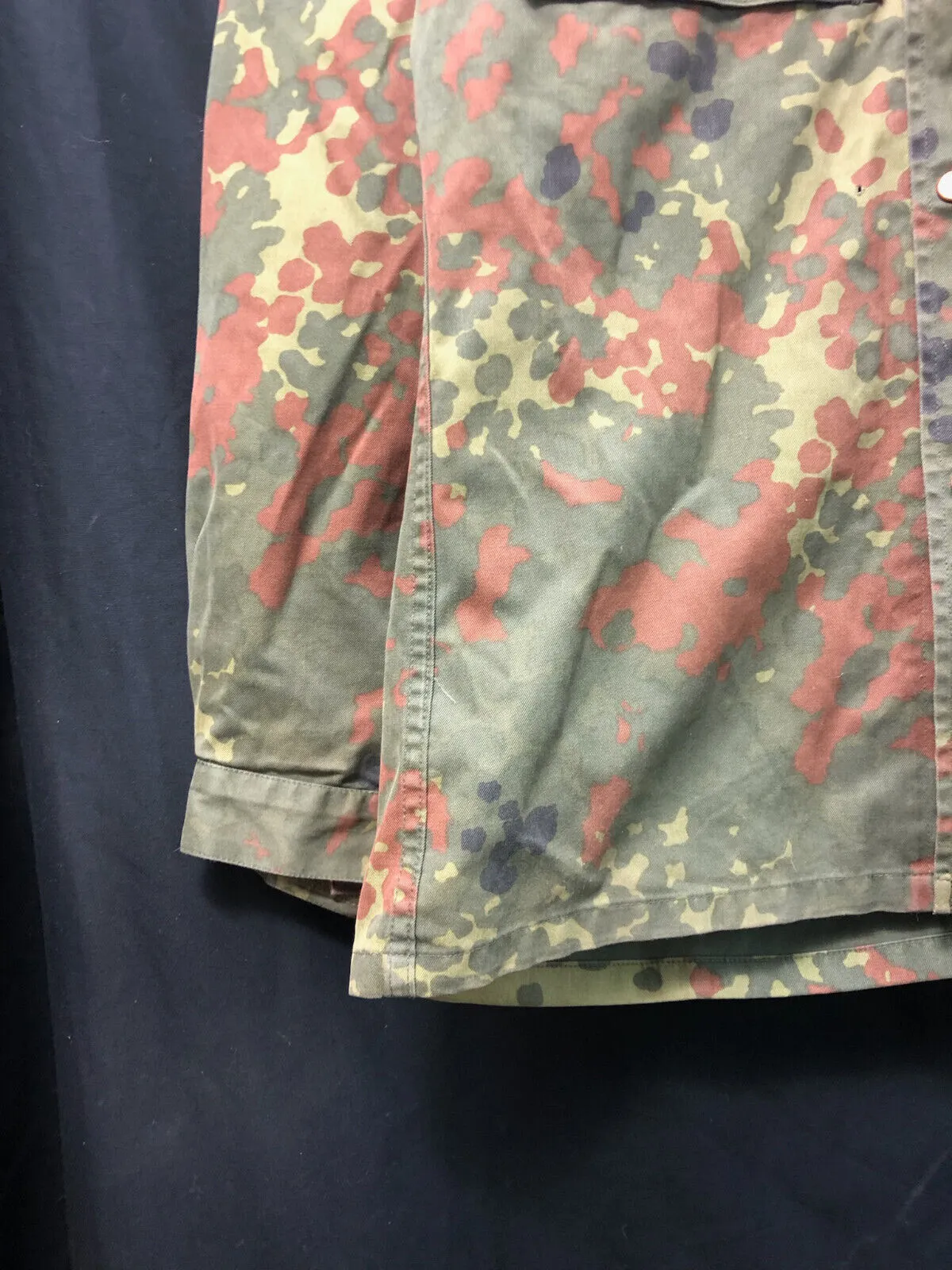 Genuine German Army Issue Flecktarn Camouflaged Combat Jacket Smock - 185/90