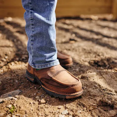 Georgia Men's Athens 10" Soft Toe Waterproof Wellington Work Boot -Brown- G4403