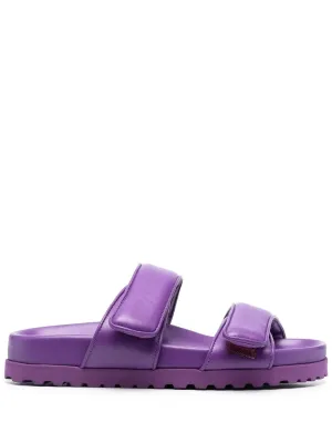 GIABORGHINI x Pernille Teisbaek double-strap slides