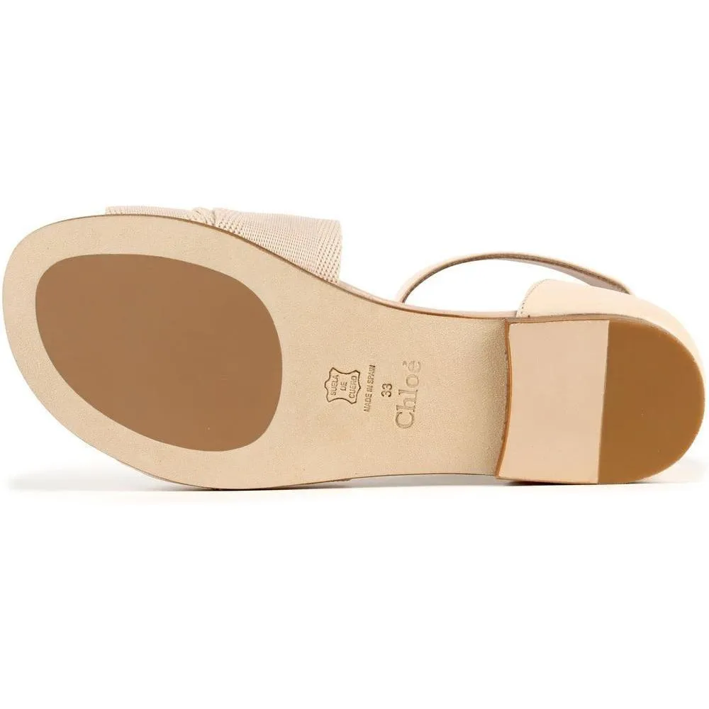 Girls Pale Pink Sandals
