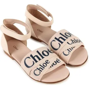 Girls Pale Pink Sandals