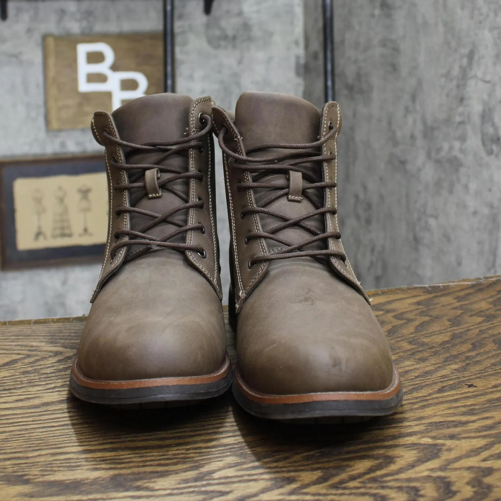 Goodfellow & Co. Men's Jeffrey Combat Suede Boots 1667e8b78534a1 Brown 11.5