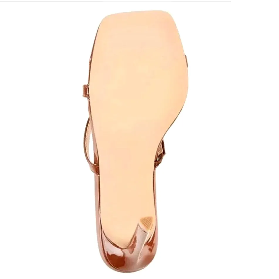 GRACEY Women's Strappy Slingback Heeled Sandals