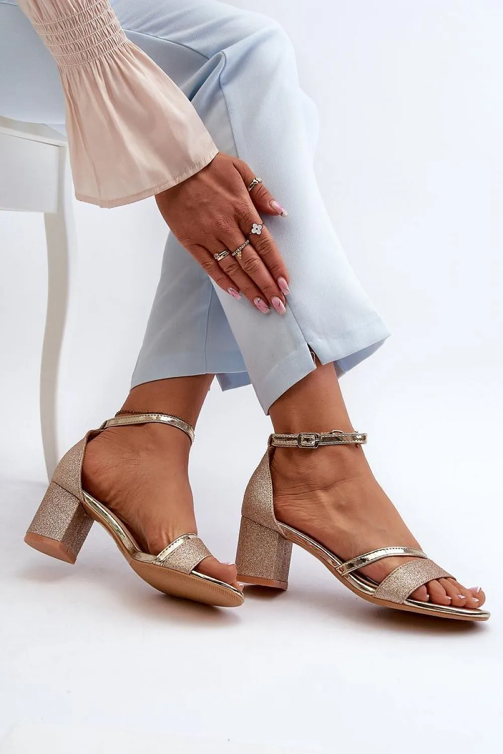 Heel sandals