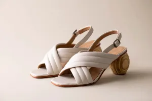 Huma Blanco - Franny Heeled Sandal - Bone