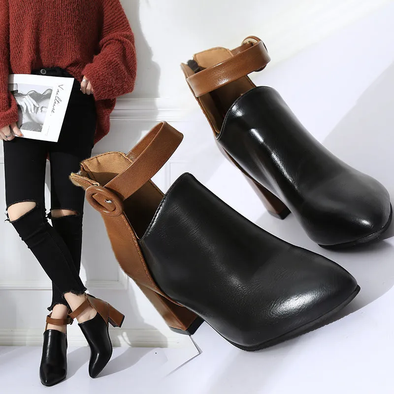INSTOCK-Large size women's spring boots