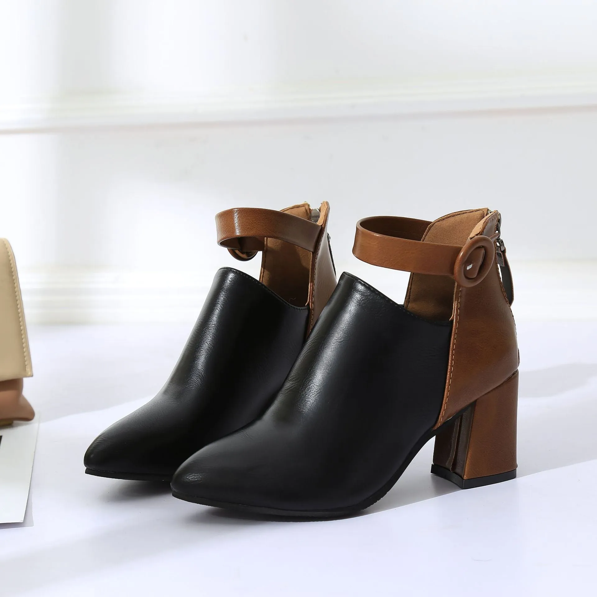INSTOCK-Large size women's spring boots