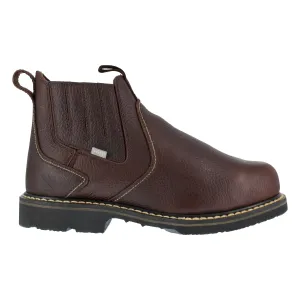 Iron Age Men's Groundbreaker 6" Steel Toe CushGuard Metguard Work Boot - Brown - IA5018