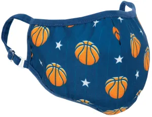 Iscream Children's Face Mask - Basketball & Stars