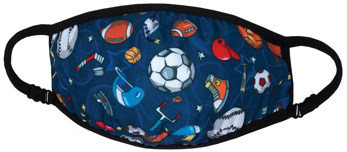 Iscream Funtastic Days of the Children's Reversible Face Mask Set