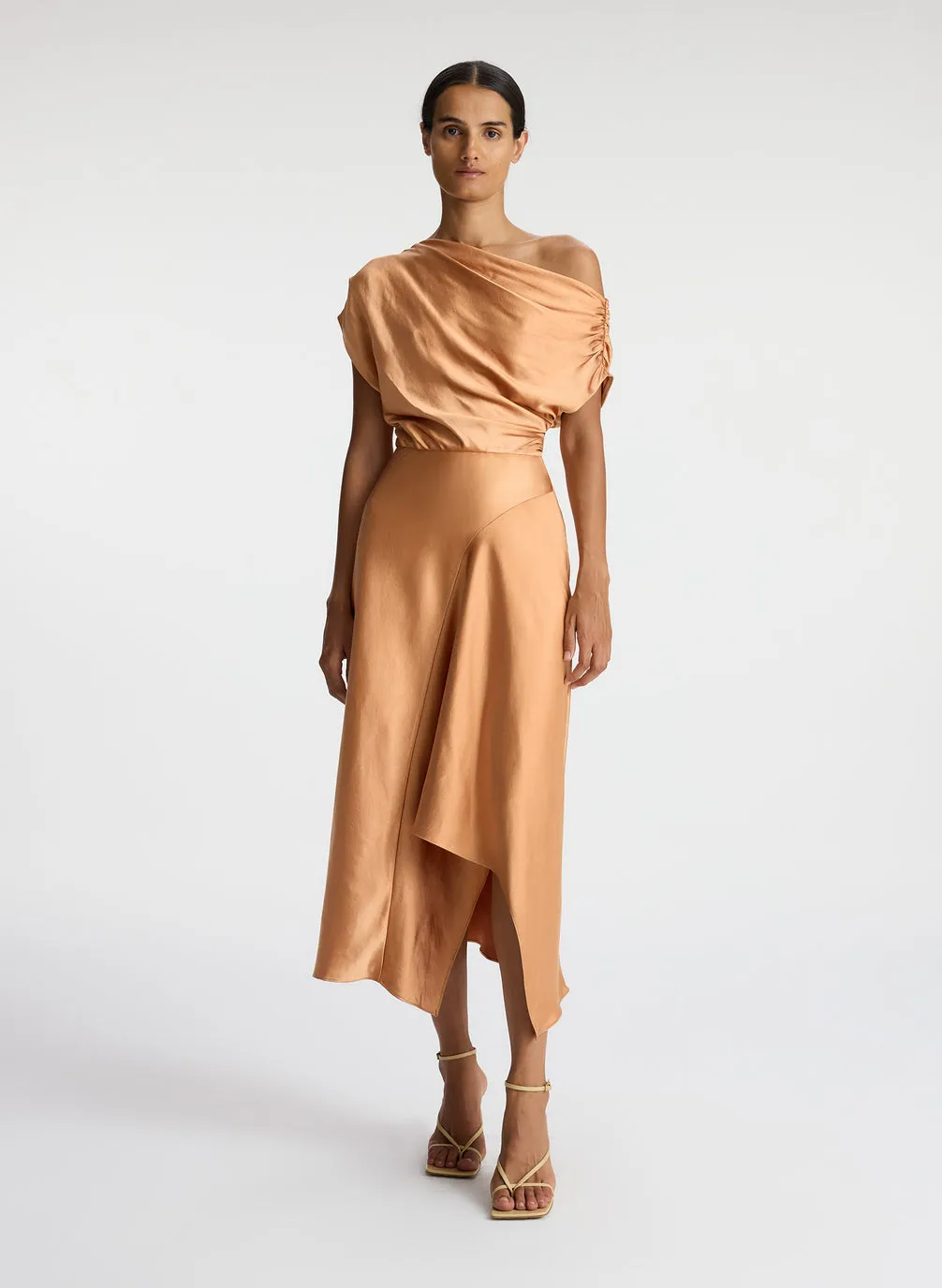 Jasmine Dress in Sandstone