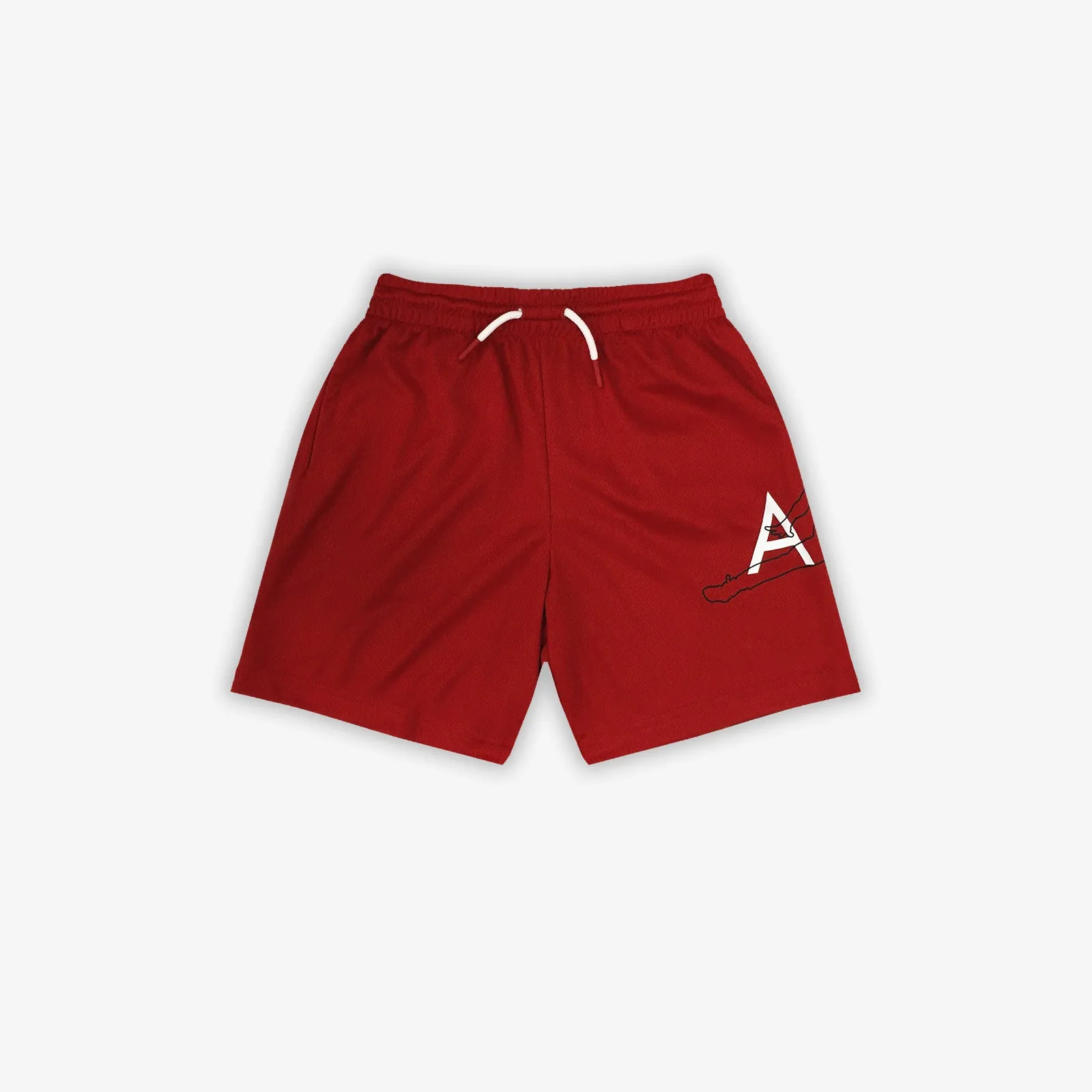 Jordan Jumpman Air Mesh Youth Shorts - Red