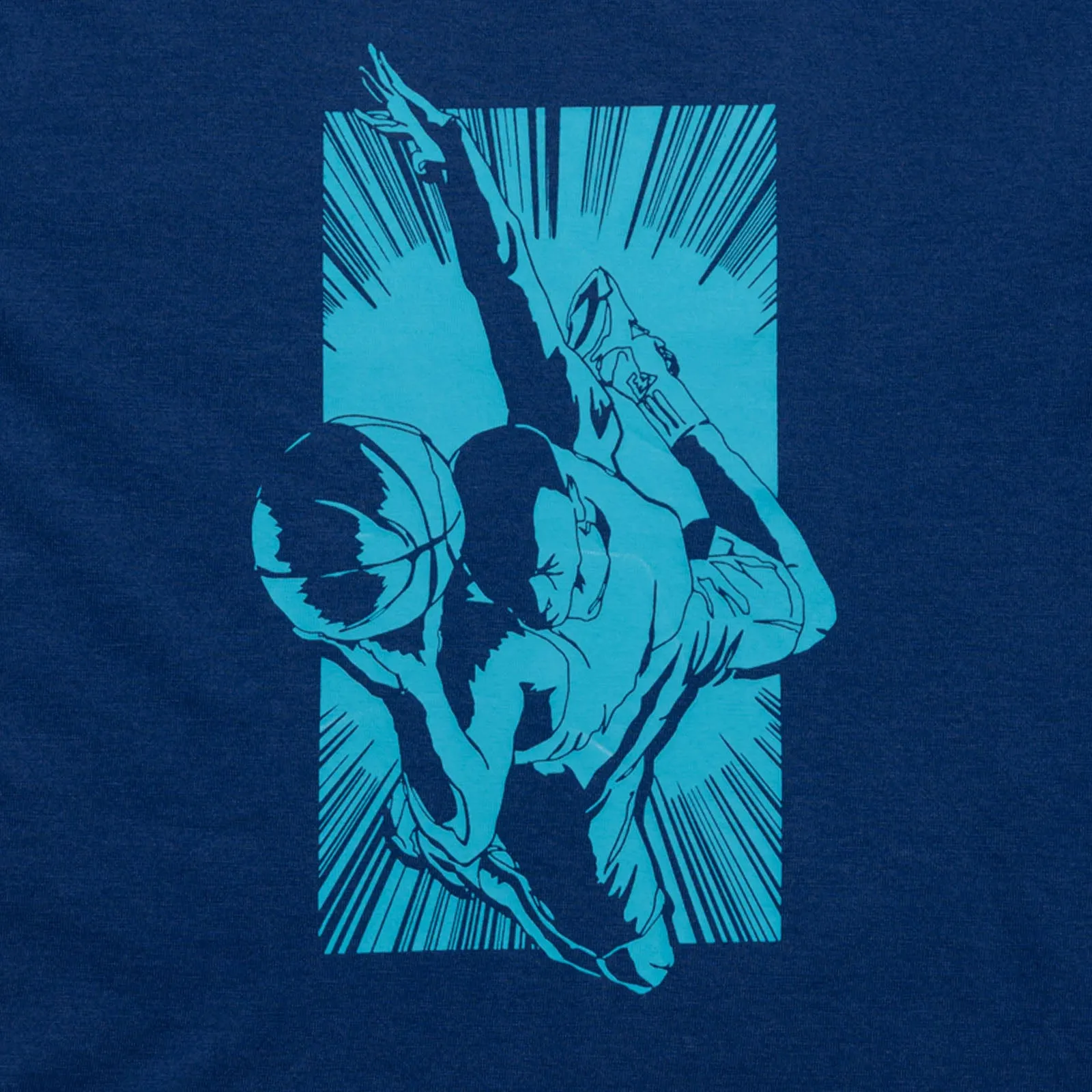 Jumpman Burst Graphic Youth T-Shirt - Blue