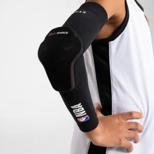 Kids' Basketball Elbow Guard EP500 - Black NBA | Dualshock