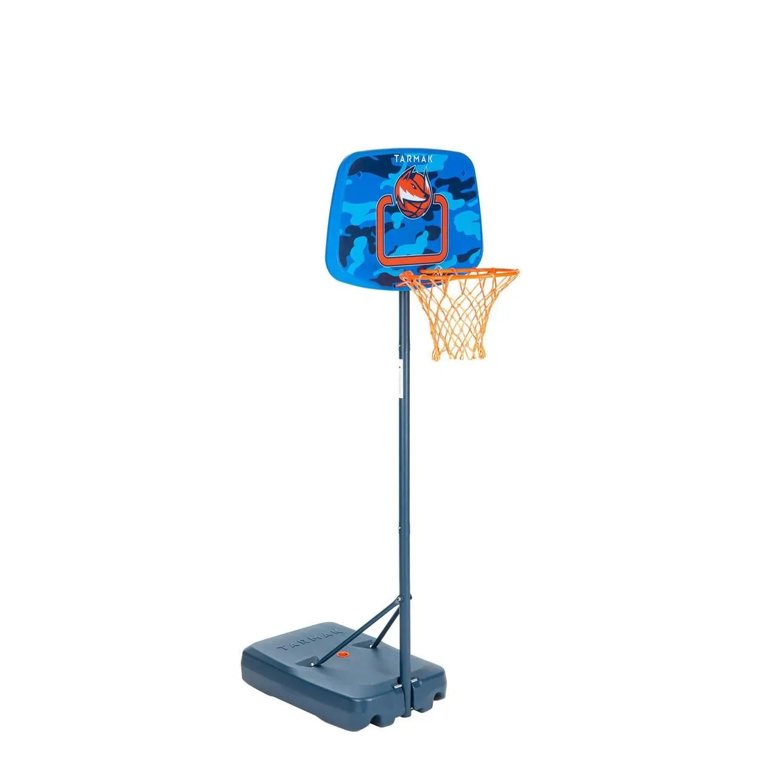 Kids' Basketball Hoop On Stand Adjustable 1.30m To 1.60m K500 Aniball - Blue