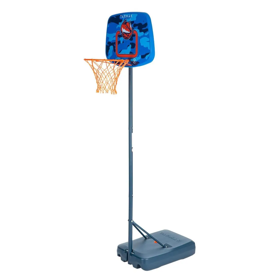 Kids' Basketball Hoop On Stand Adjustable 1.30m To 1.60m K500 Aniball - Blue