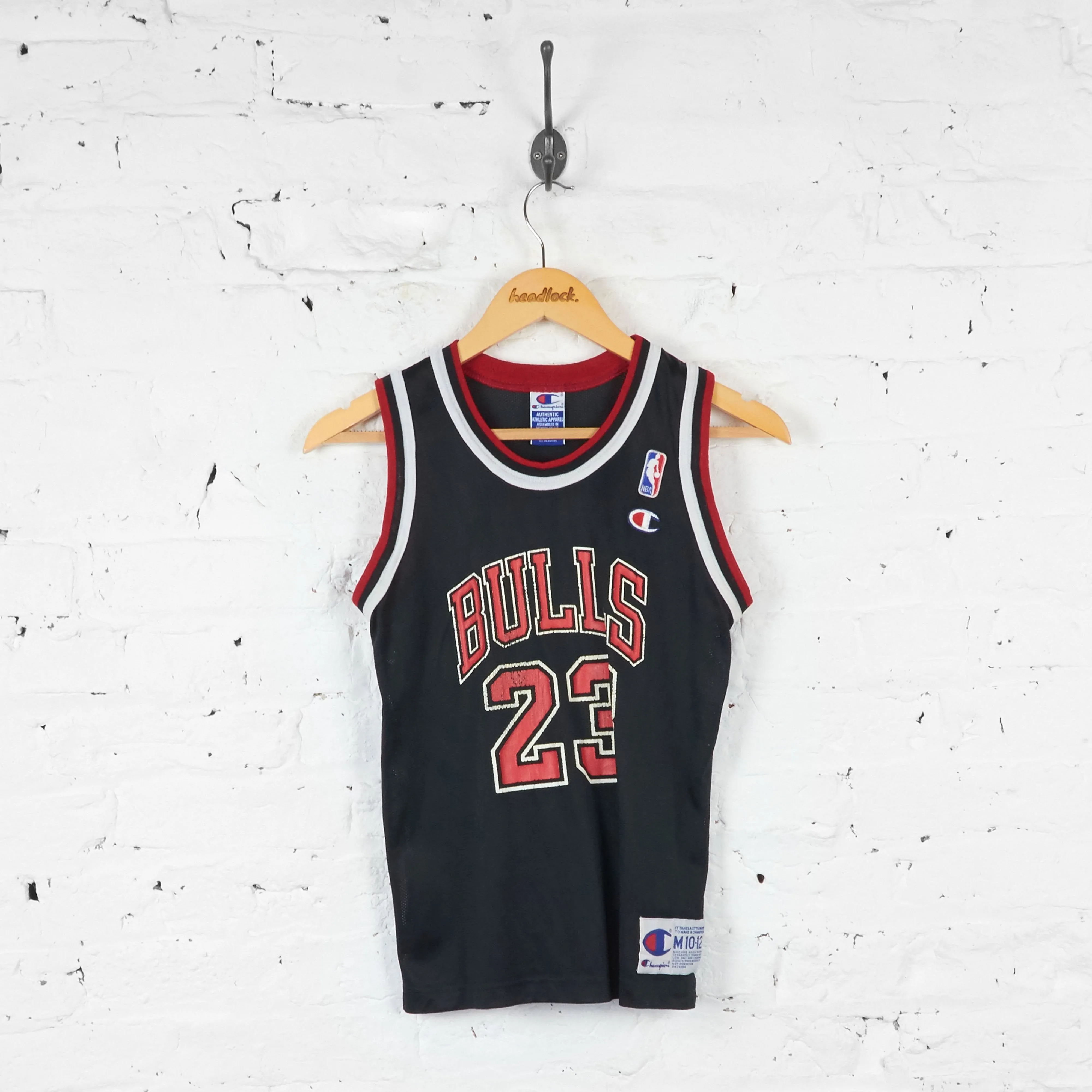 Kids Chicago Bulls Jordan NBA Basketball Jersey - Black - M Boys
