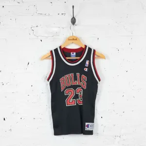 Kids Chicago Bulls Jordan NBA Basketball Jersey - Black - M Boys
