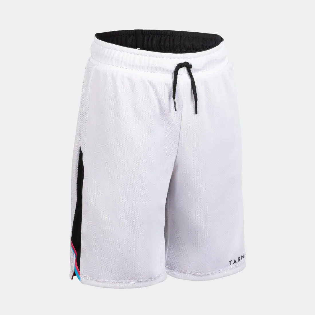 Kids' Reversible Basketball Shorts SH500R - Burgundy