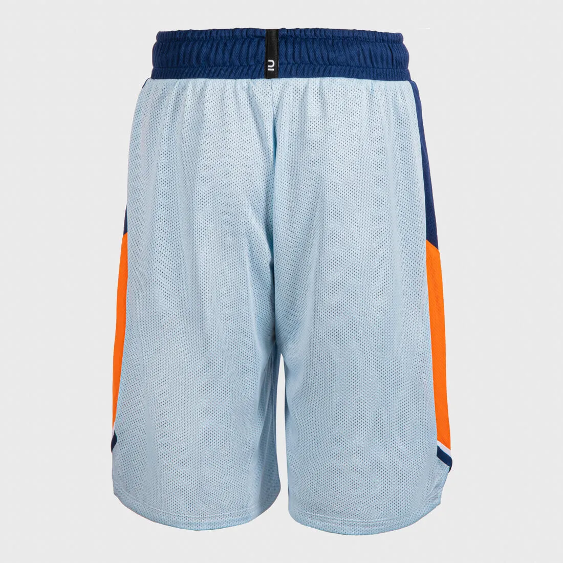 Kids' Reversible Basketball Shorts SH500R - Burgundy