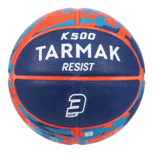 Kids' Rubber Basketball Size 3 K500 - Blue/Red