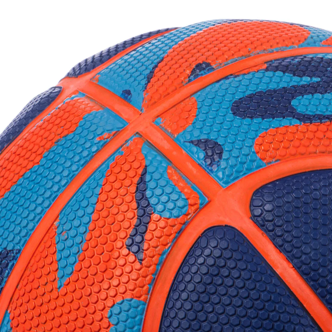 Kids' Rubber Basketball Size 3 K500 - Blue/Red