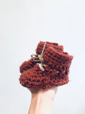 Knit Booties // 12M