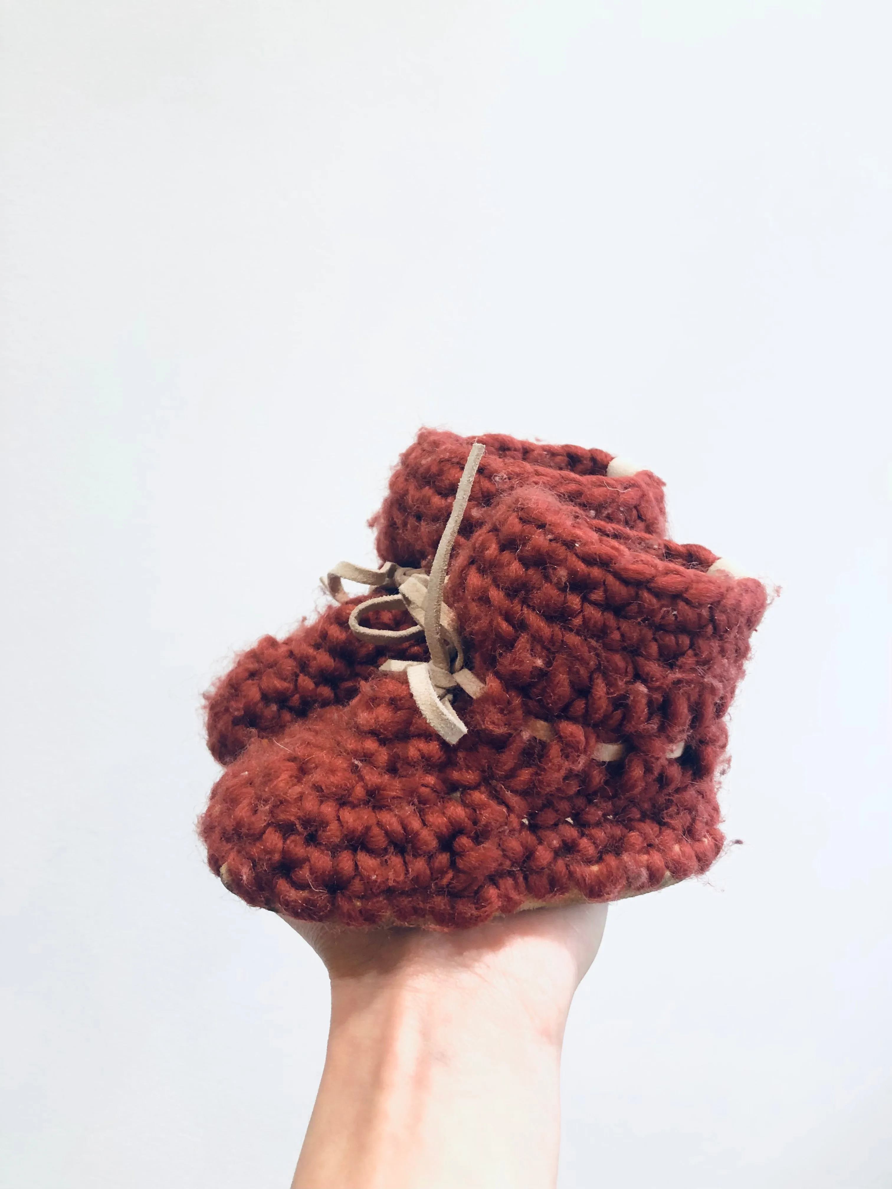 Knit Booties // 12M