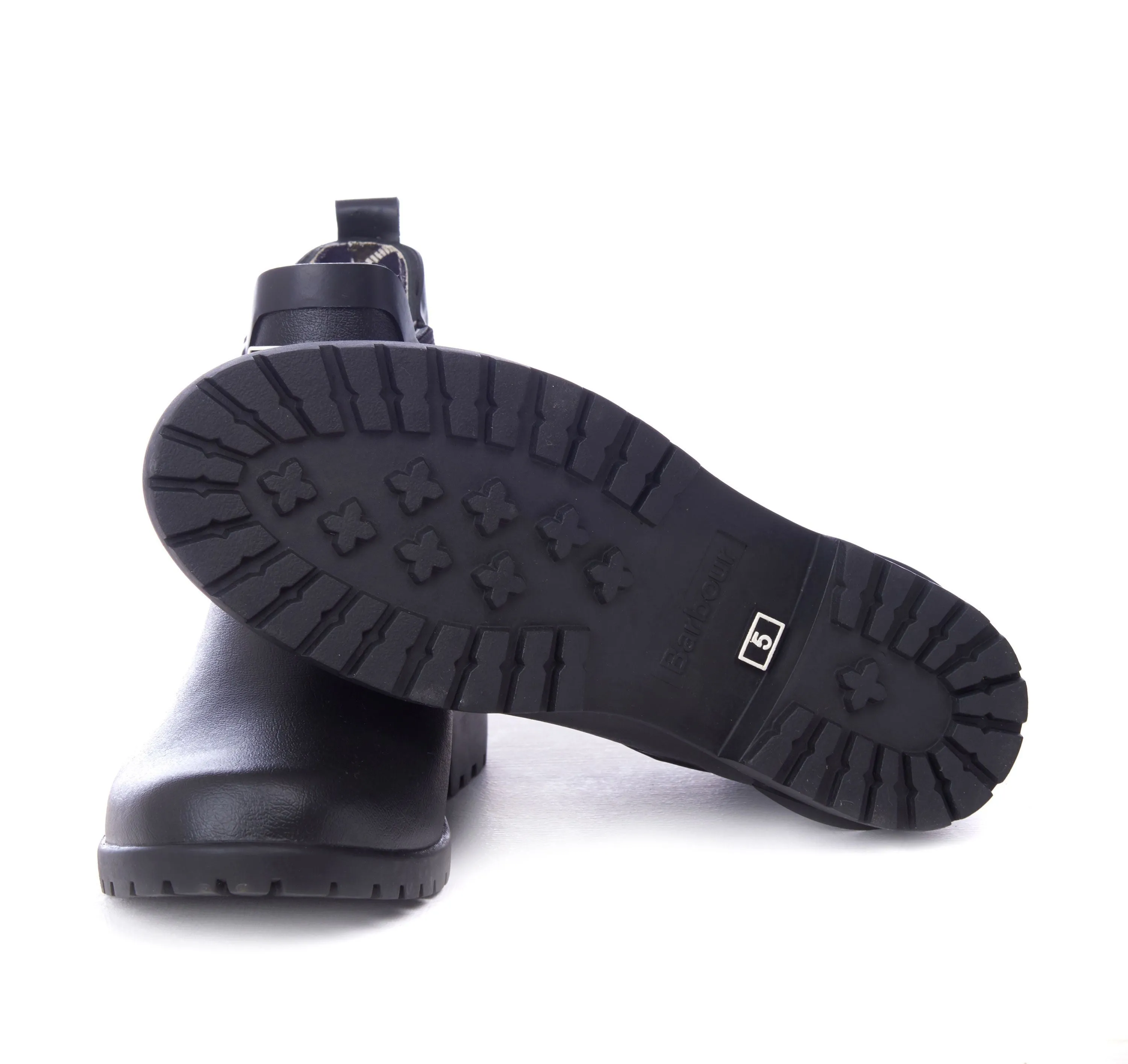 LADIES BARBOUR WILTON WELLINGTONS - BLACK