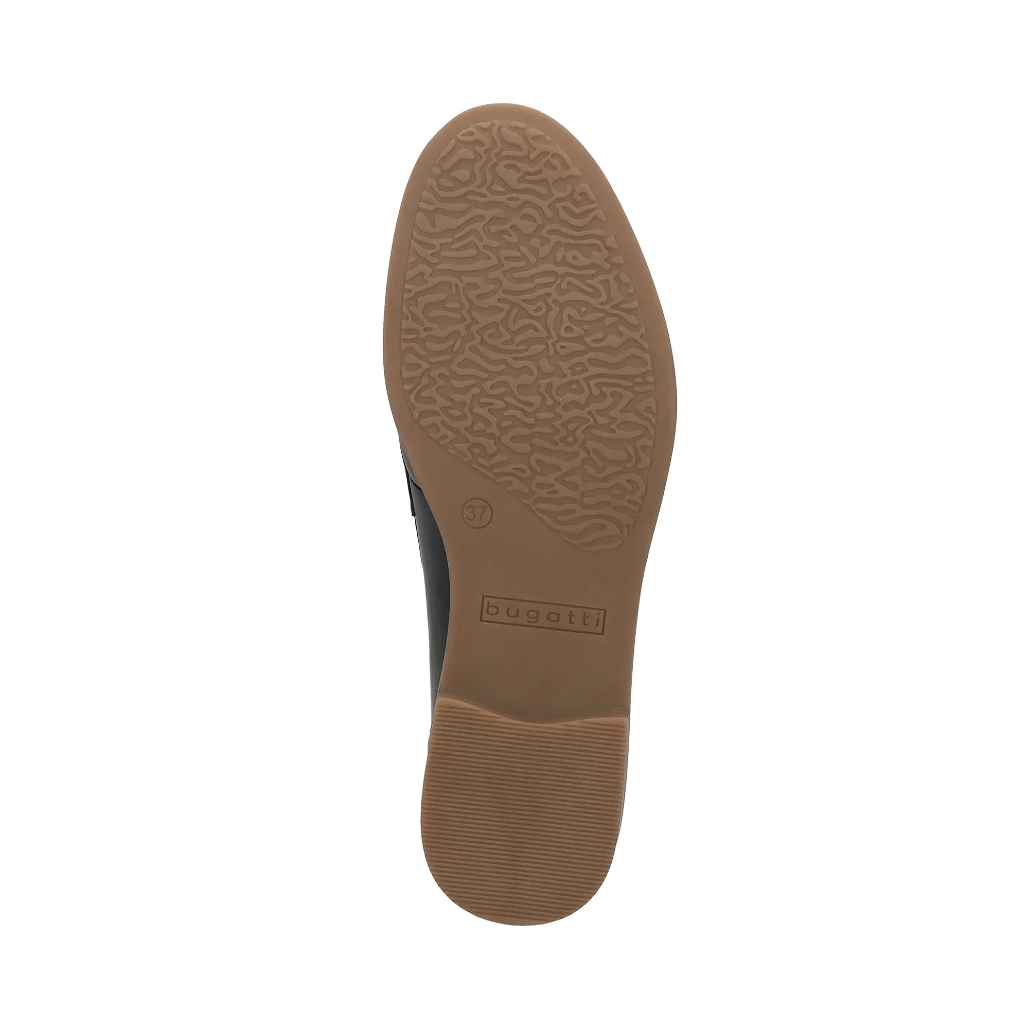 Leder Loafers dunkelblau