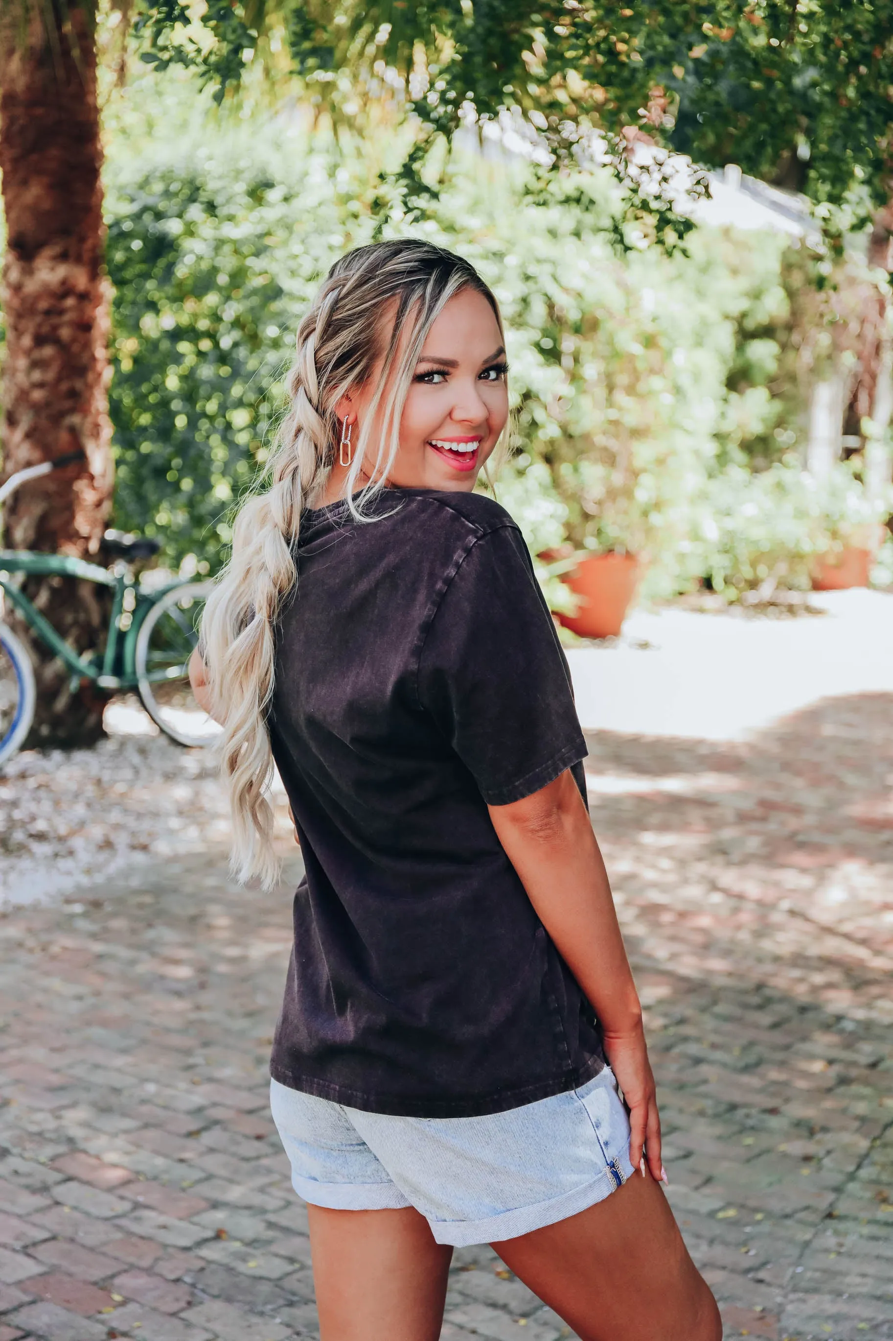 Leopard Skull Graphic Tee