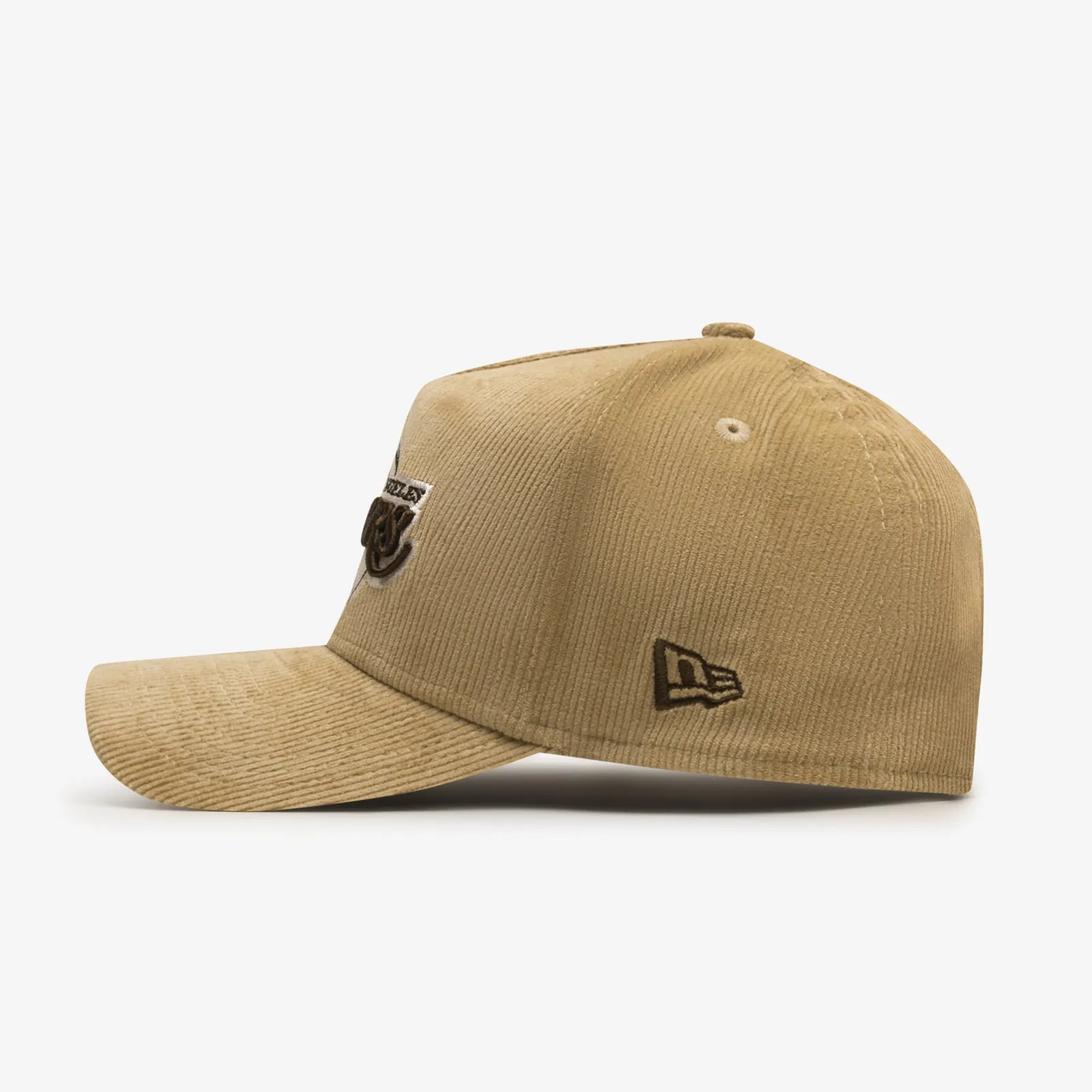 Los Angeles Lakers 9Forty Camel Cord A-Frame Snapback - Beige