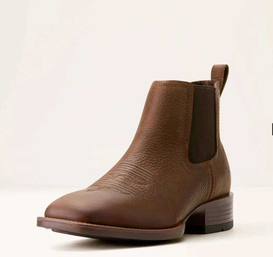 Men’s Booker Ultra Western Boot Brown Oiled Rowdy