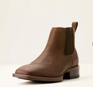Men’s Booker Ultra Western Boot Brown Oiled Rowdy