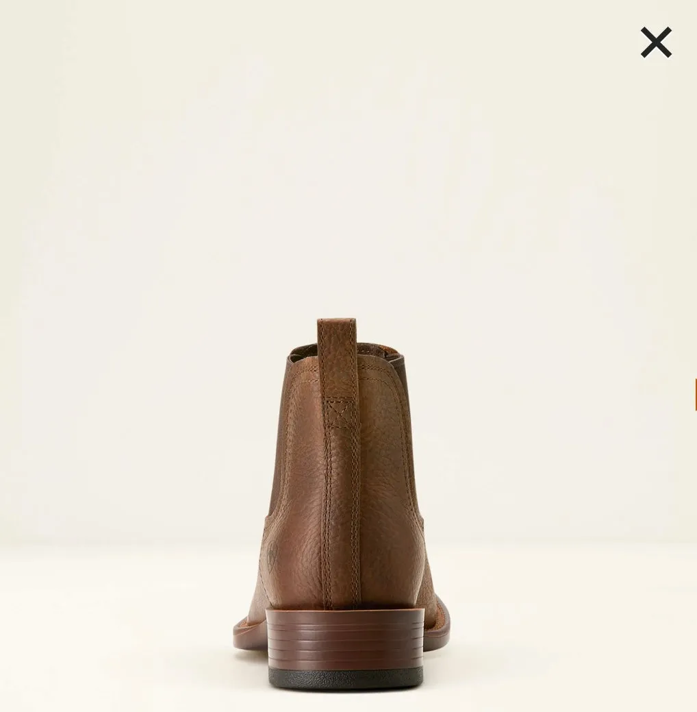 Men’s Booker Ultra Western Boot Brown Oiled Rowdy