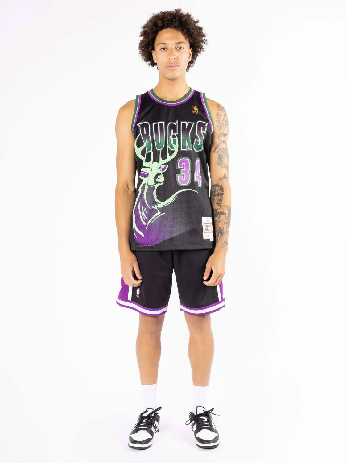 MITCHELL & NESS RAY ALLEN 96-97 MILWAUKEE BUCKS RELOADED 2.0 SWINGMAN JERSEY