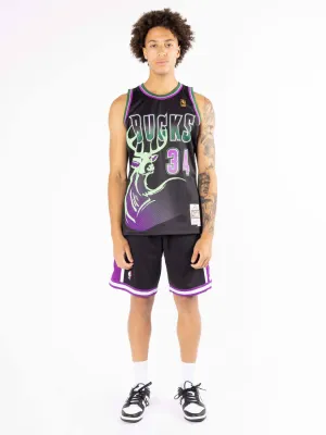 MITCHELL & NESS RAY ALLEN 96-97 MILWAUKEE BUCKS RELOADED 2.0 SWINGMAN JERSEY