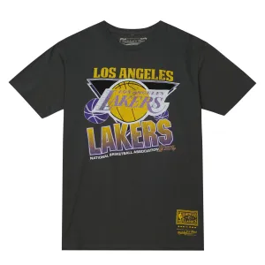 Mitchell & Ness Vintage Cracked Tee Los Angeles Lakers