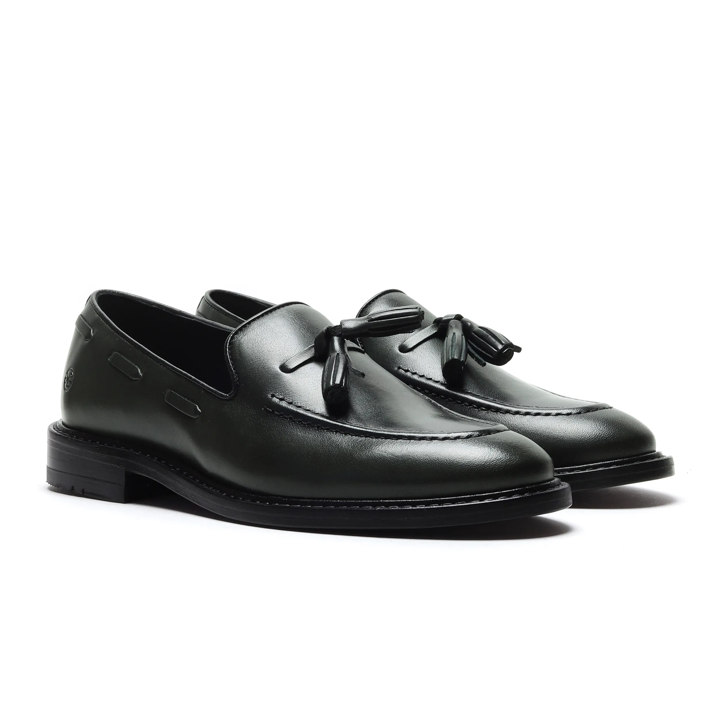 MOD. 3025 | Tassel Loafer Floreta Verde | Dama